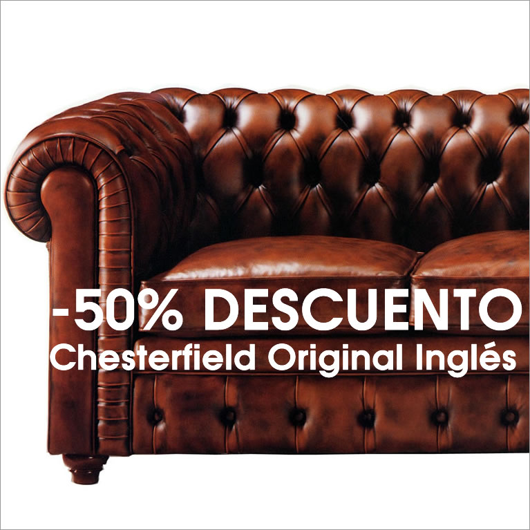 Sof&aacute; Chester y Chesterfield original Ingl&eacute;s